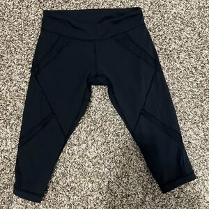 Lululemon Capri Black Leggings